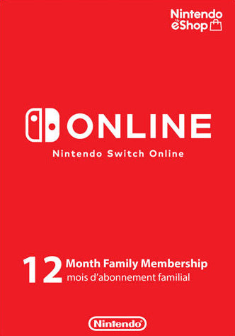 Nintendo Switch Online 12 Month