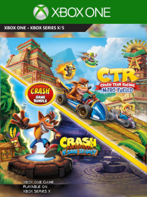 Crash Bandicoot™ packet - N. Sane Trilogy + CTR Nitro-Fueled Xbox