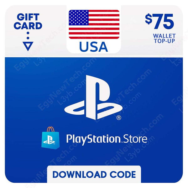 PSN Gift Card 75$ USD