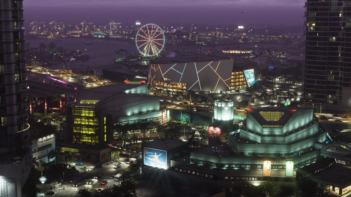 Vice City at night