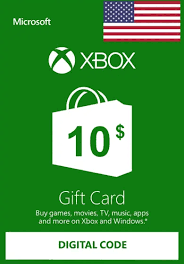 Xbox Gift Card 10$ USA