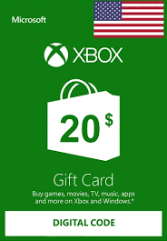Xbox Gift Card 20$