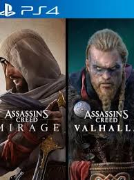 Assassin’s Creed Mirage & Assassin's Creed Valhalla Bundle Ps