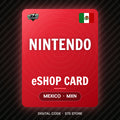 Nintendo eShop Gift Card Mexico MXN