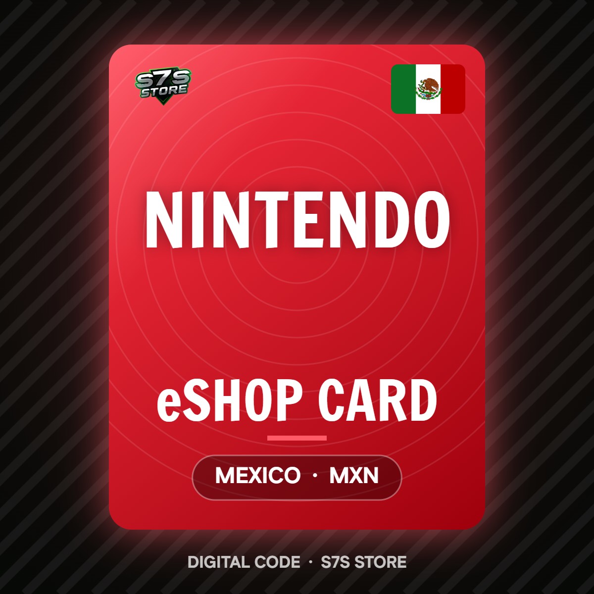 Nintendo eShop Gift Card Mexico MXN