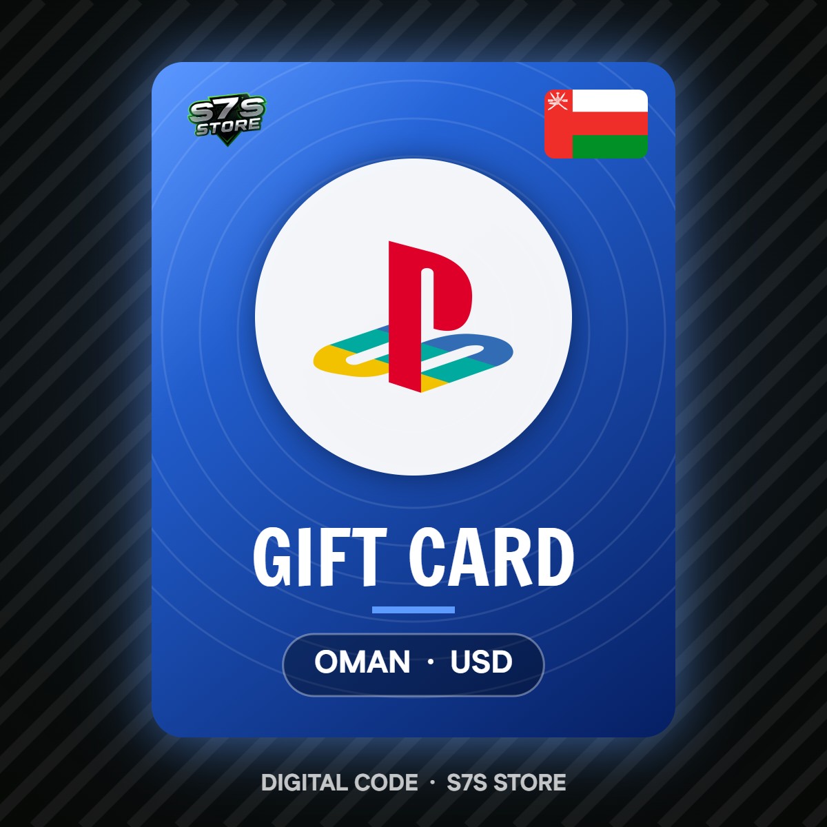 PlayStation Gift Card Oman USD