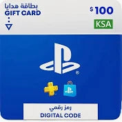 PSN Gift Card 100$ SAR