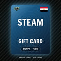 Steam Gift Card Egypt USD