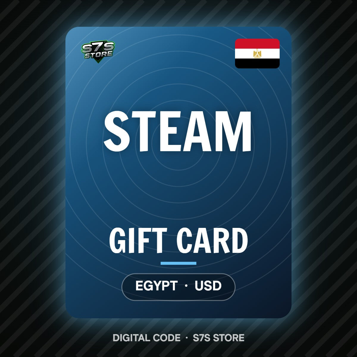 Steam Gift Card Egypt USD