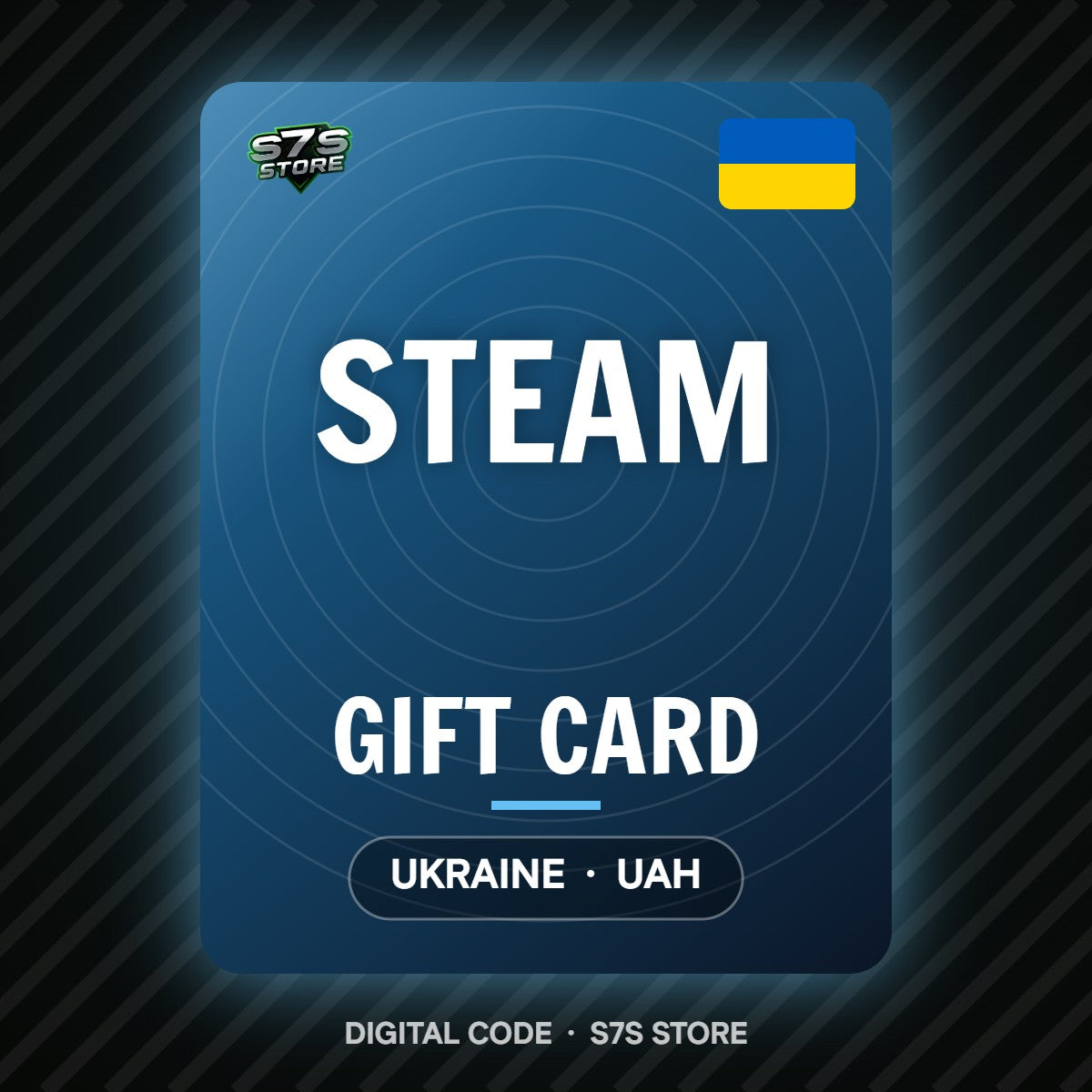 Steam Gift Card Ukraine UAH